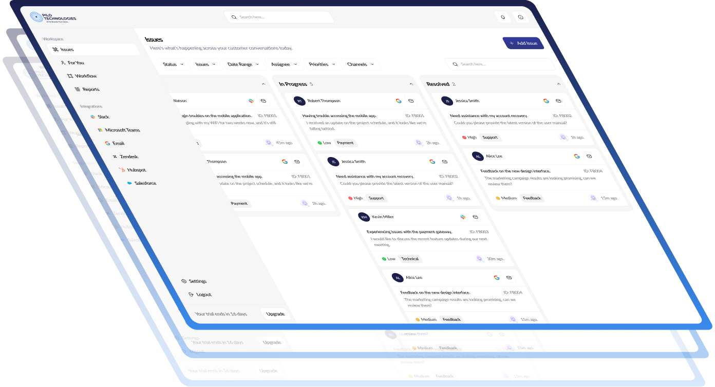 Pilo Dashboard