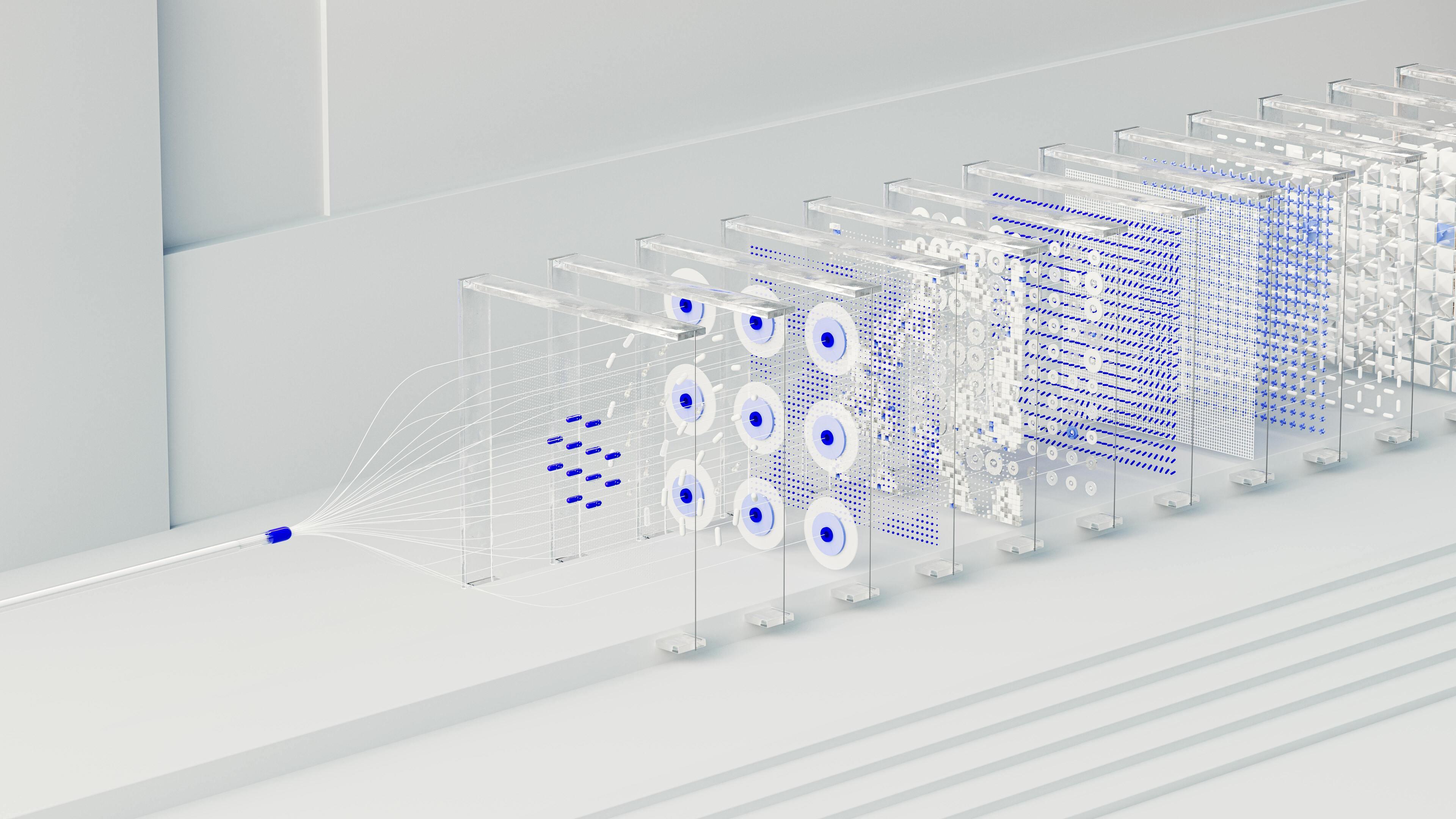 AI technology visualization